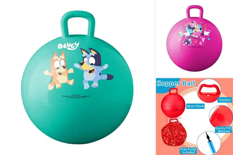 Detailed view of Best 15-Inch Hopper Balls : Jump into Fun