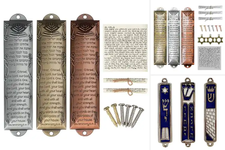Detailed view of Best 3 Piece Mezuzah Set: Top 10 Picks for Tradition & Faith