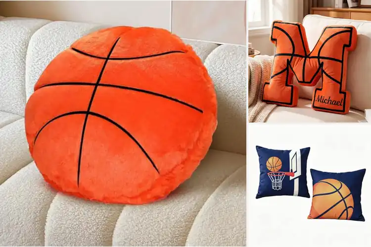 Detailed view of Best Basketball Fan Pillows