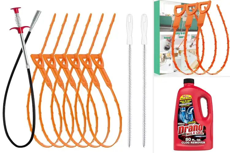 Detailed view of Best Bathroom Drain Uncloggers