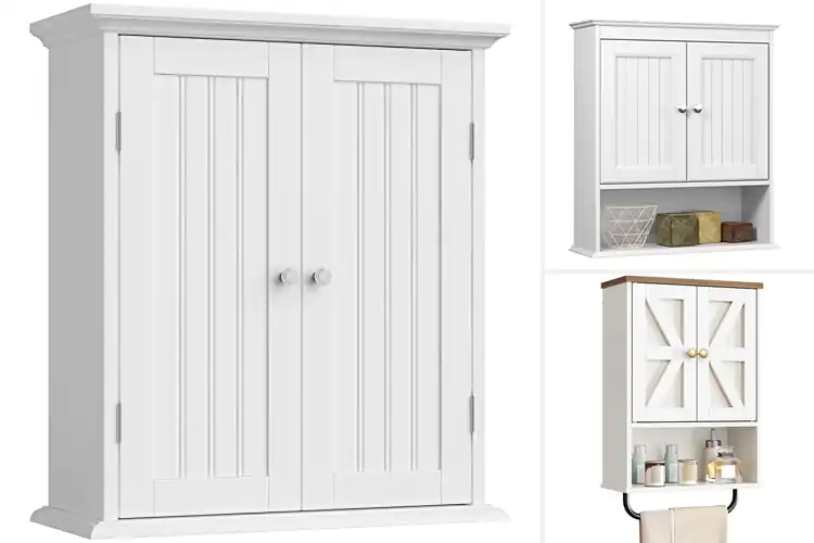 Detailed view of Best Bathroom Wall Cabinets