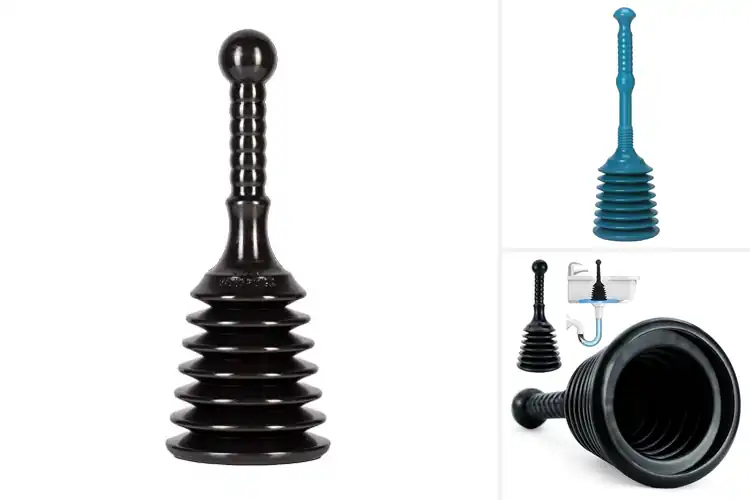 Detailed view of Best Bathtub Plungers: Unclog Drains Fast & Effortlessly