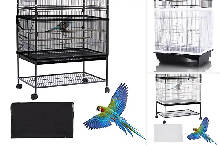 Detailed view of Best Bird Cage Seed Catcher Cover