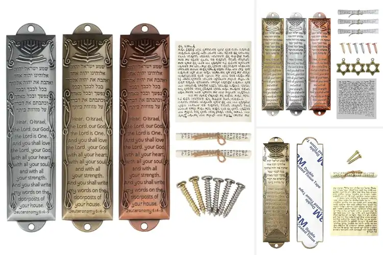 Detailed view of Best Blessing Mezuzah For Entryway