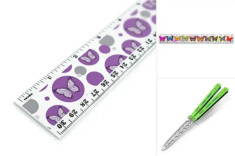 Detailed view of Best Butterfly Rulers