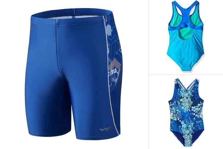 Detailed view of Best Chlorine Resistant Kids Swimwear