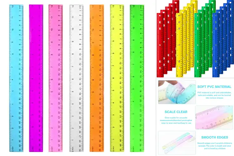 Detailed view of Best Colorful Rulers