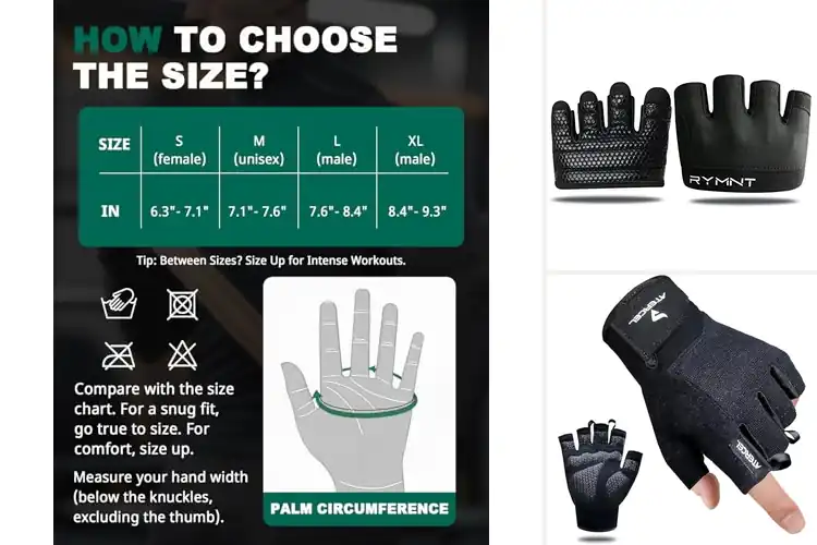 Detailed view of Best Cross-Training Gloves