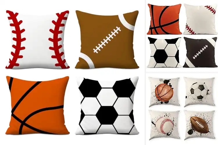 Detailed view of Best Decorative Sports Pillows