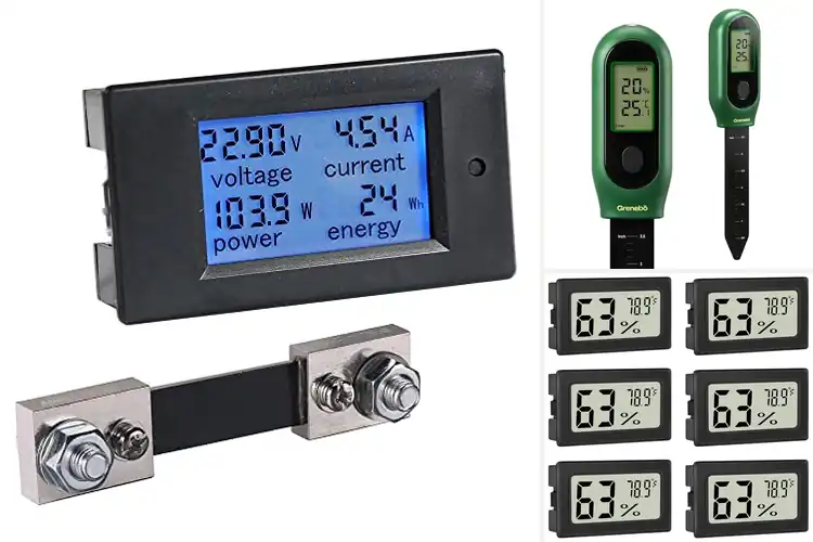 Detailed view of Best Digital LCD Display Meters