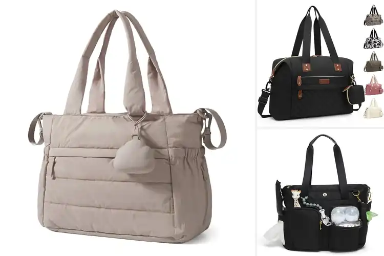 Detailed view of Best Durable Polyester Diaper Tote