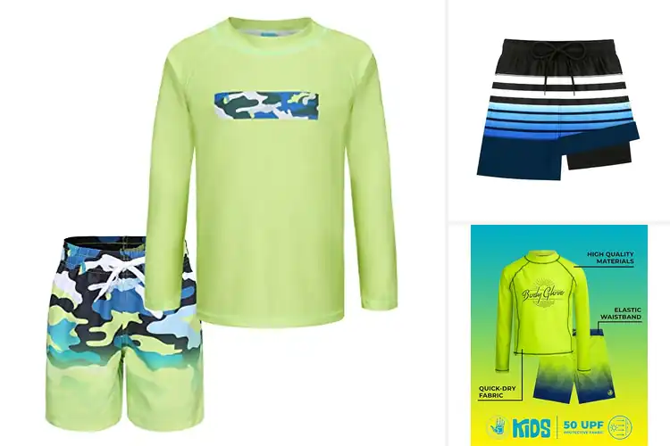 Detailed view of Best Durable Swimsuits For Boys