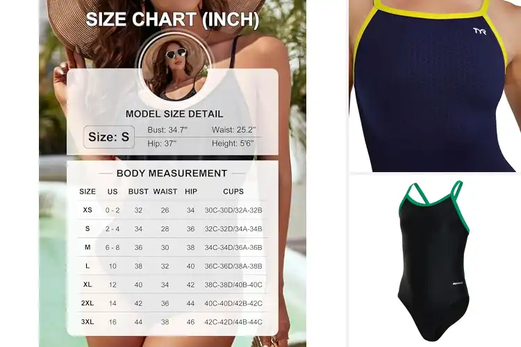 Detailed view of Best Durable Swimsuits: Long-Lasting Style for Active Wear