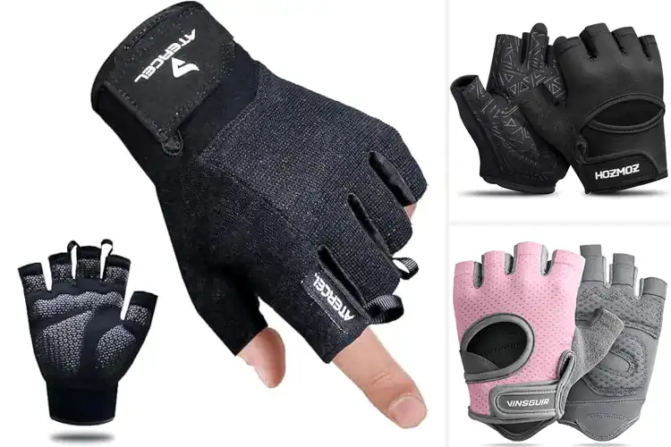 Detailed view of Best Fitness Gloves