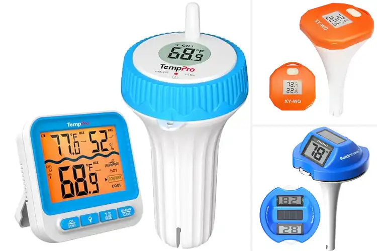 Detailed view of Best Floating Digital Pool Thermometers
