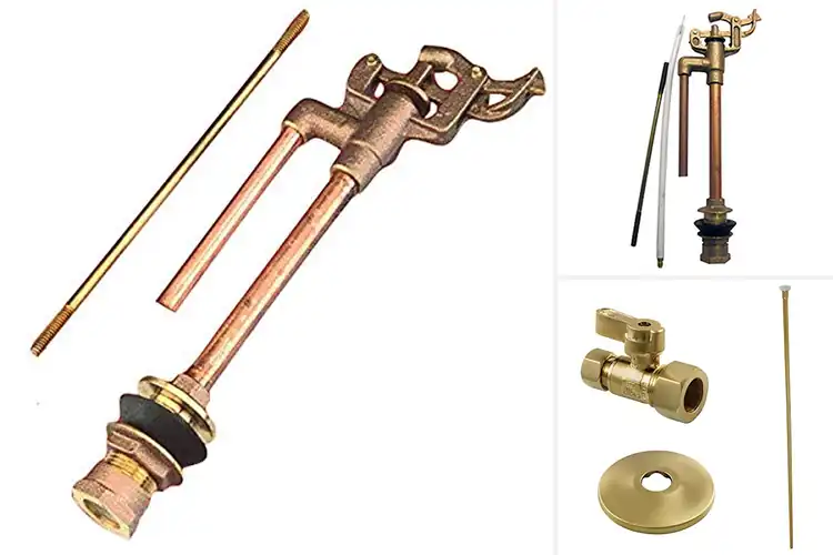 Detailed view of Best For Older Toilets With Brass Valves