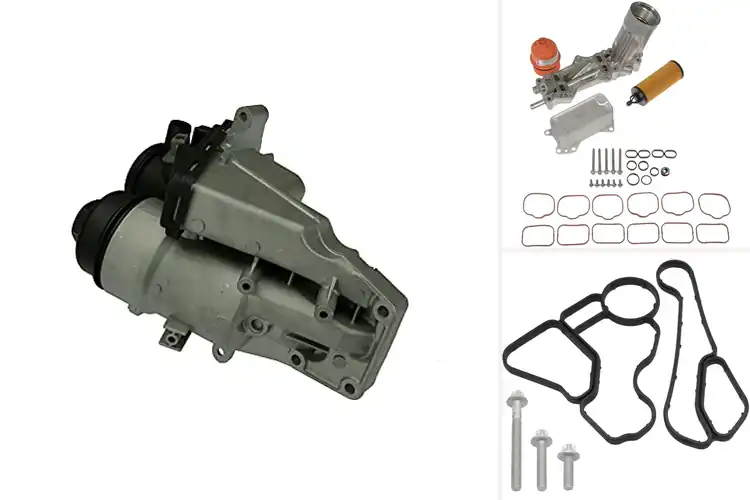 Detailed view of Best Gasket Included Oil Filter Housing