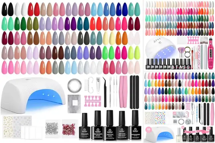 Detailed view of Best Gel Nail Kits With UV Light