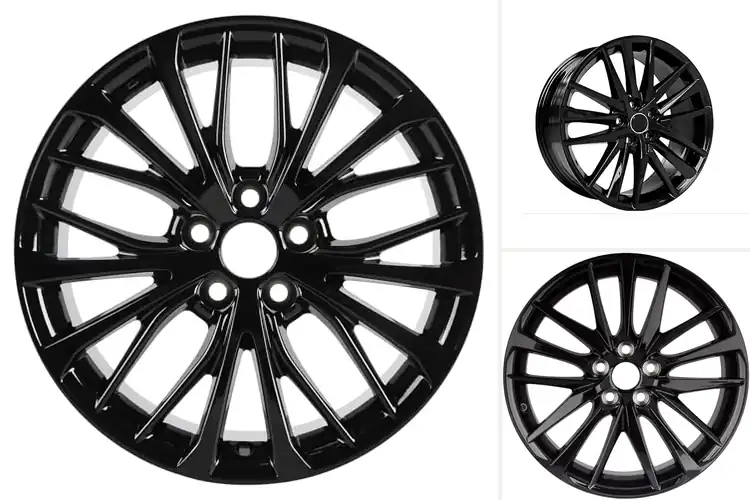 Detailed view of Best Gloss Black Alloy Rims