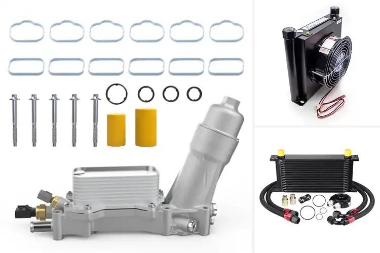 Detailed view of Best Heat Management Oil Cooler