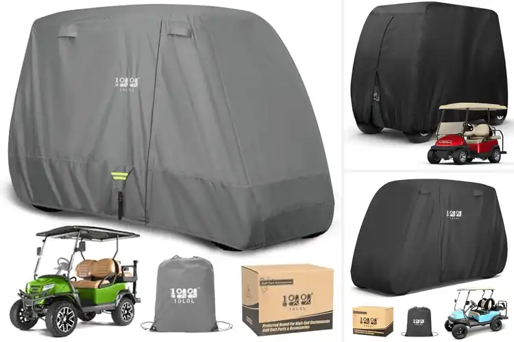 Detailed view of Best Heavy Duty Golf Cart Covers