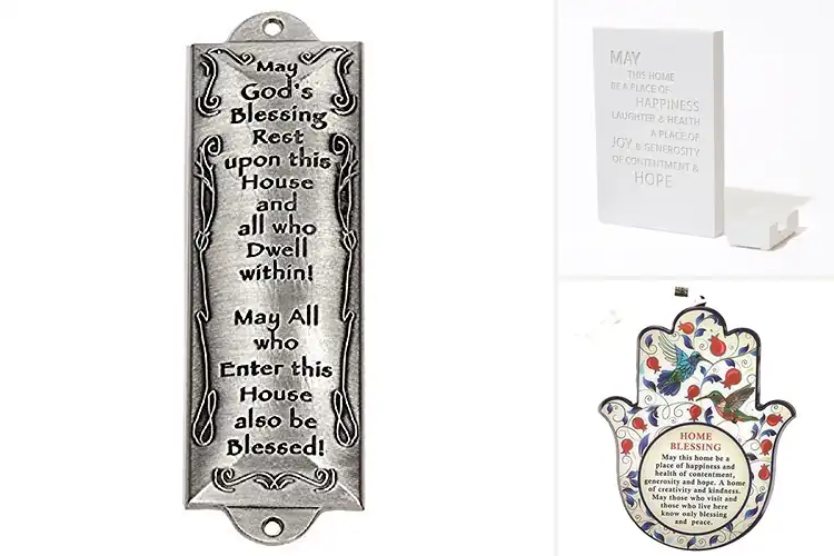Detailed view of Best House Blessing Gift For Jewish Homes