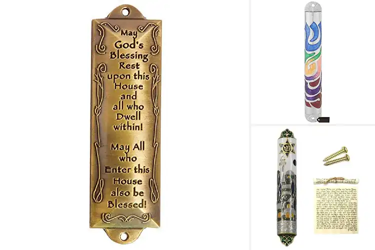 Detailed view of Best Housewarming Gift Mezuzah