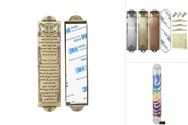 Detailed view of Best Jewish Door Mezuzah Decor