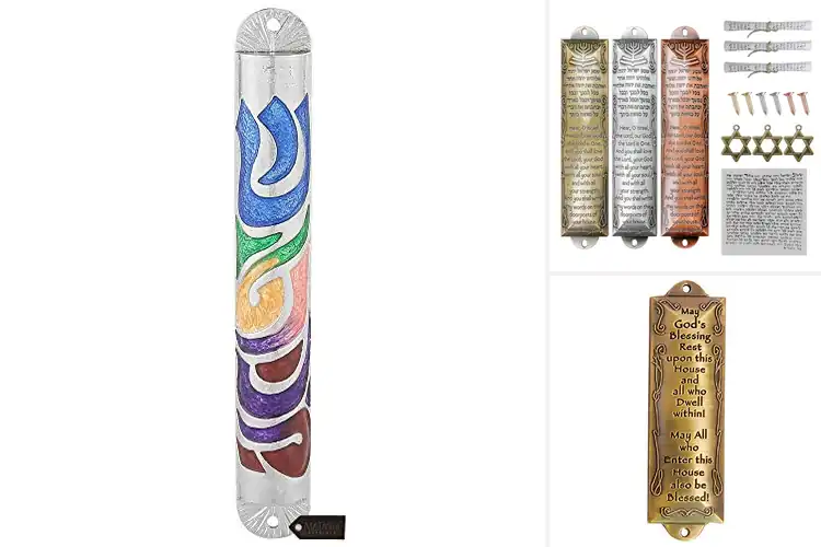 Detailed view of Best Jewish Housewarming Mezuzah Gifts