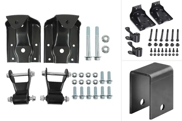 Detailed view of Best Leaf Spring Brackets