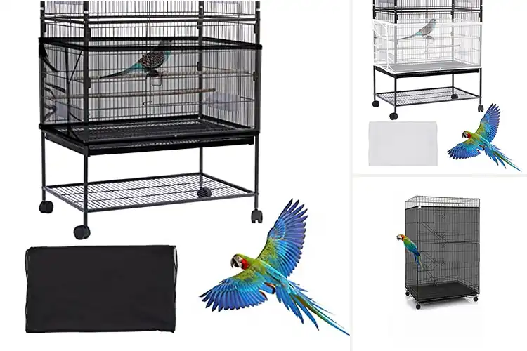 Detailed view of Best Macaw Cage Seed Catchers: Tidy, Adjustable & Easy-Clean