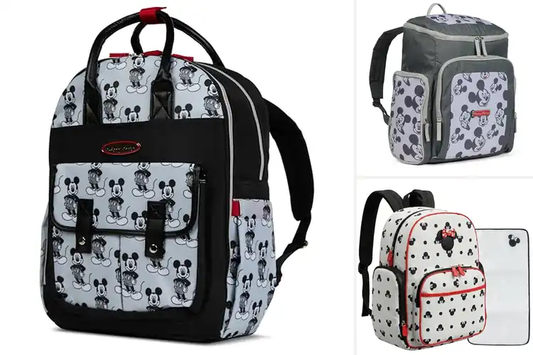 Detailed view of Best Mickey Mouse Diaper Bags