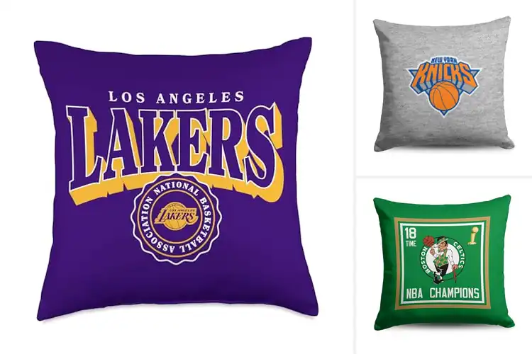 Detailed view of Best NBA Team Pillows