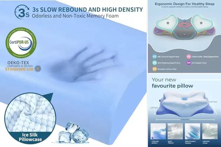 Detailed view of Best Neck Support Pillows