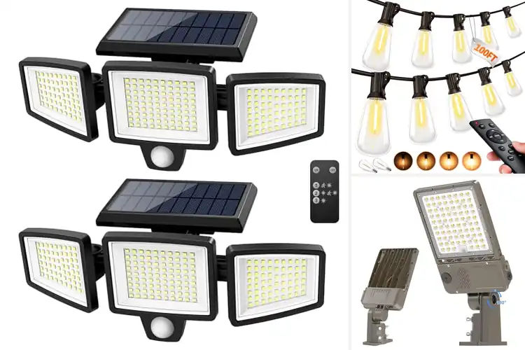 Detailed view of Best Outdoor LED Lights: Brighten Safely & Save Energy Today