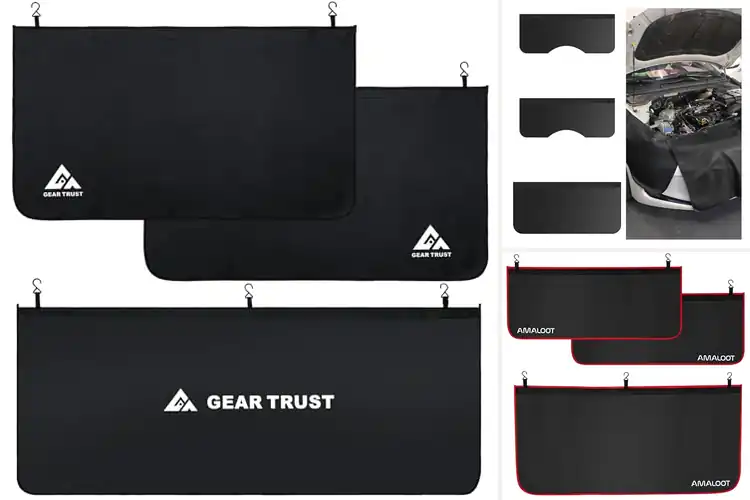 Detailed view of Best Paint Guard Fender Mats