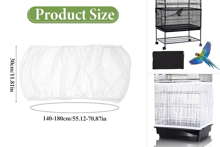 Detailed view of Best Parakeet Cage Seed Catchers