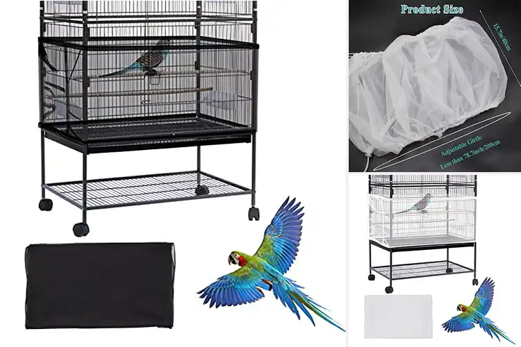 Detailed view of Best Parrot Parakeet Macaw Cage Cover