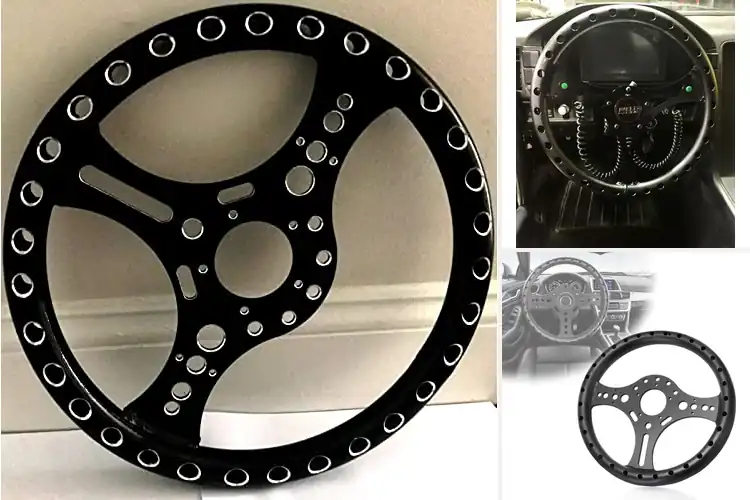 Detailed view of best performance drag racing wheels