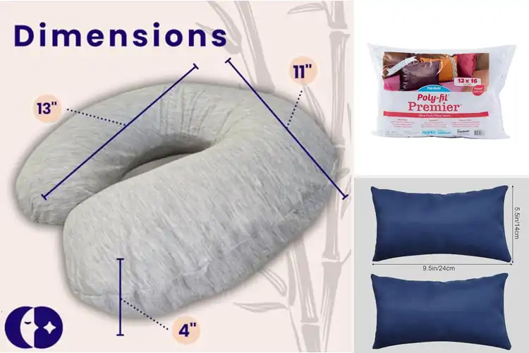 Detailed view of Best Polyester Travel Pillows