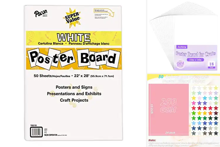 Detailed view of Best Poster Boards: Top 10 Picks for Creative Projects