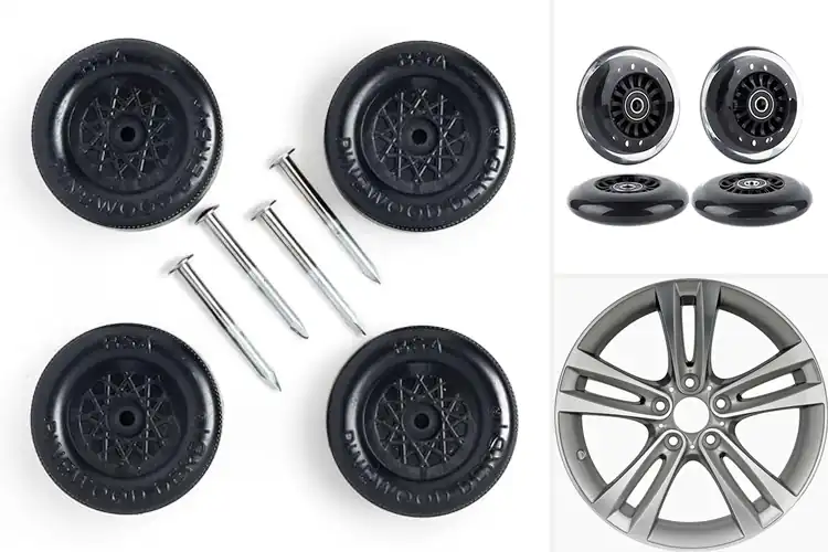 Detailed view of best precision manufactured car wheels