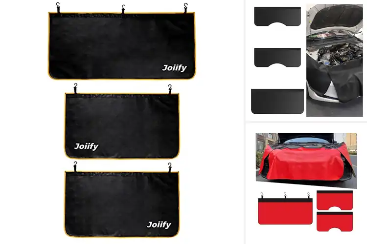 Detailed view of Best Premium PU Leather Fender Protectors
