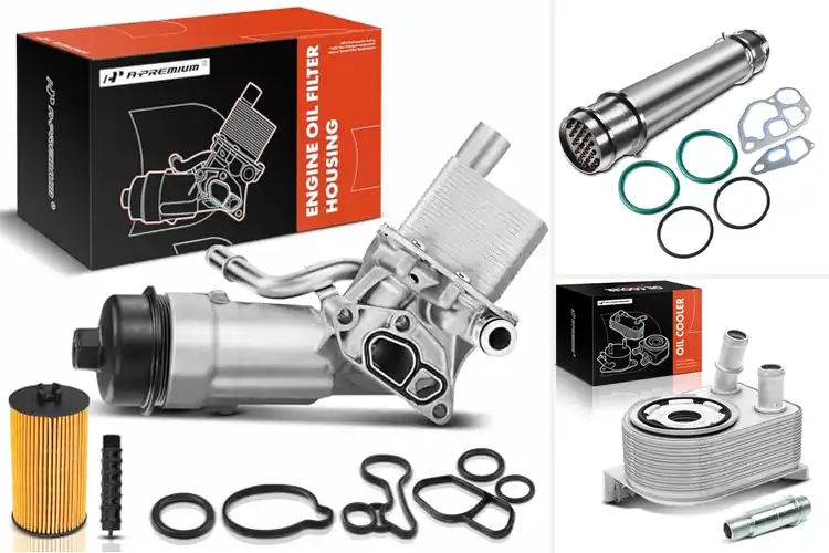Detailed view of Best Premium Quality Engine Oil Cooler