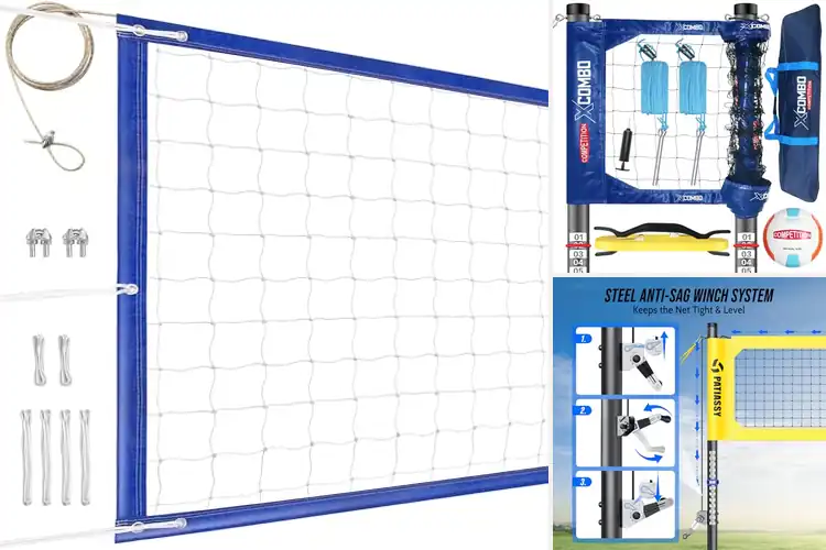Detailed view of Best Professional Volleyball Nets