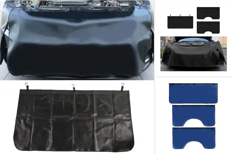 Detailed view of Best PU Leather Car Fender Protectors