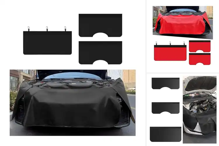 Detailed view of Best PU Leather Fender Protector Covers