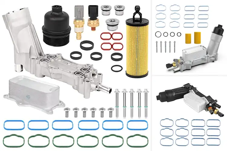 Detailed view of Best Replacement For 68105583AF Oil Cooler