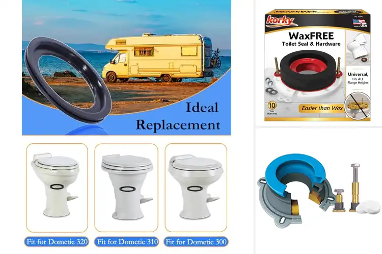 Detailed view of Best Replacement Toilet Seals: Quick Fix for Leaks & Odors