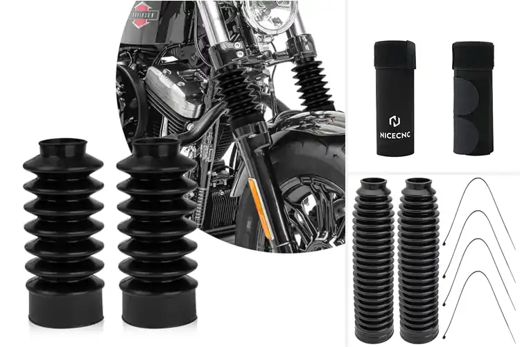 Detailed view of Best Rubber Fork Covers